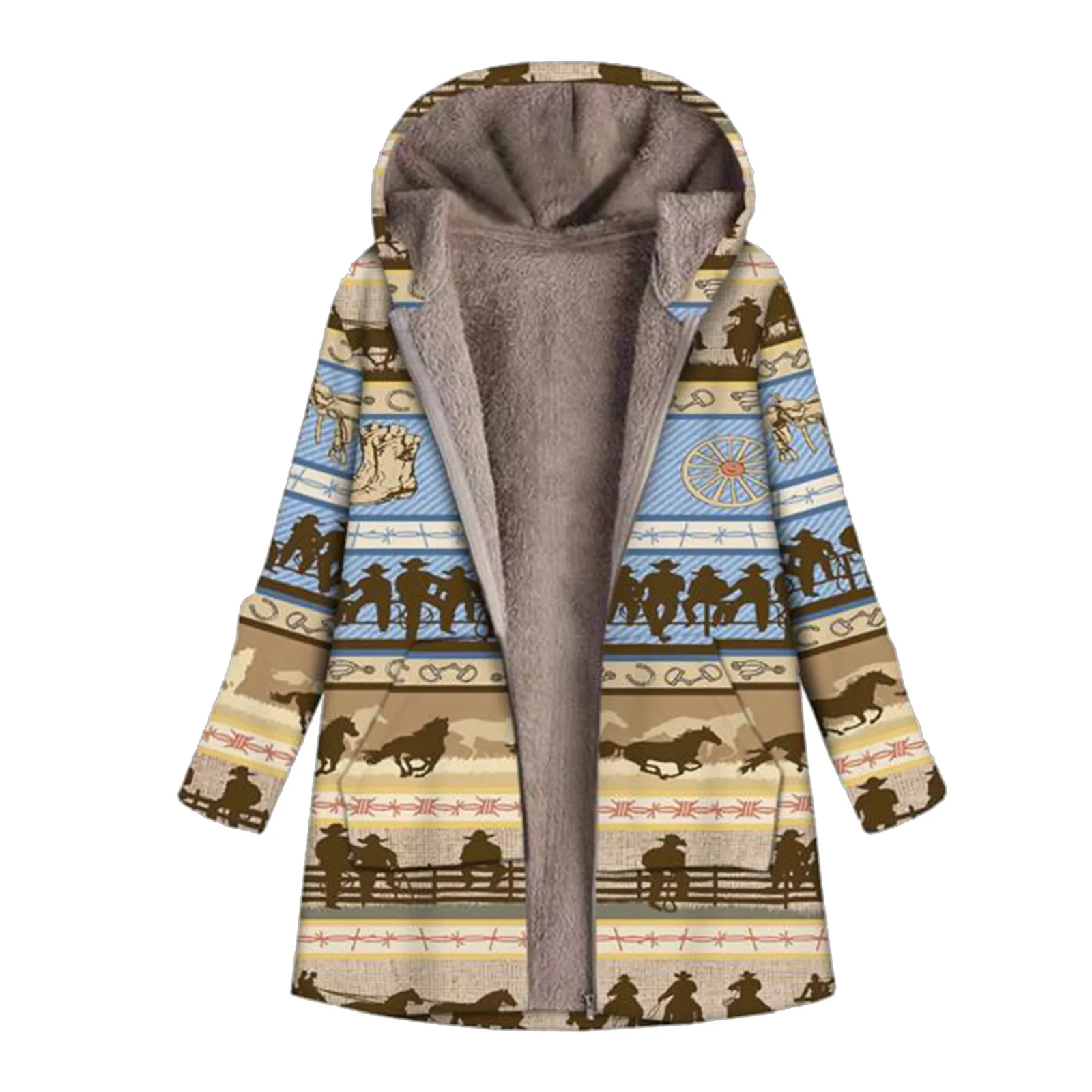 

Женские зимние куртки, женское плюшевое пальто, женская ветровка, зимняя теплая верхняя одежда, винтажные пальто большого размера с капюшон...