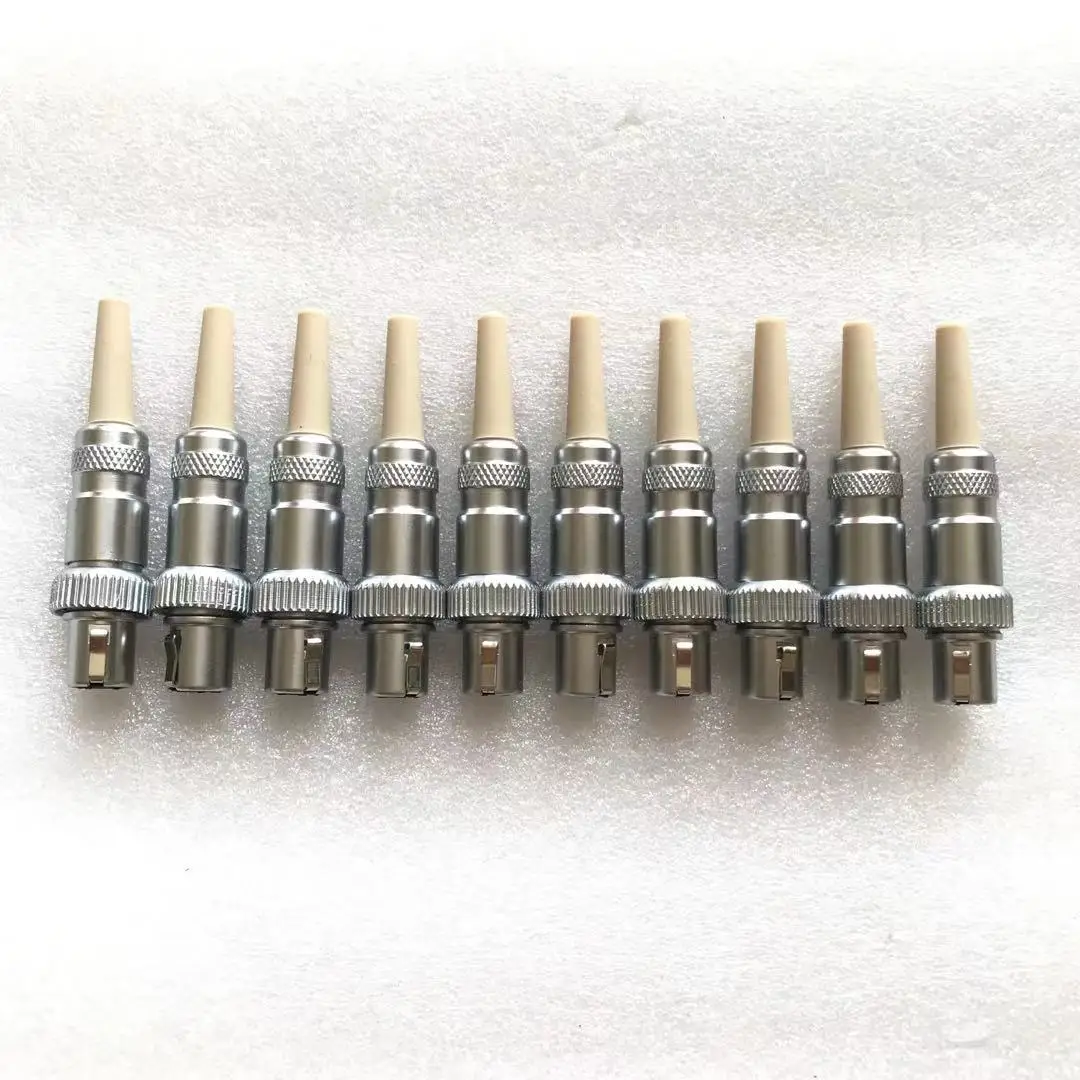 Контактный штекер XLR 4-контактный 10 шт