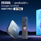 Android Box TV Mecool KM9 PRO Classic ip 4K Deluxe 10 11 Wifi игровой медиаплеер Google Certified S905X2 USB3.0 xioami TV Box
