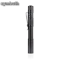 led pen flashlight torch power by 2aaa batteries double color portable pocket clip for a specialist doctor