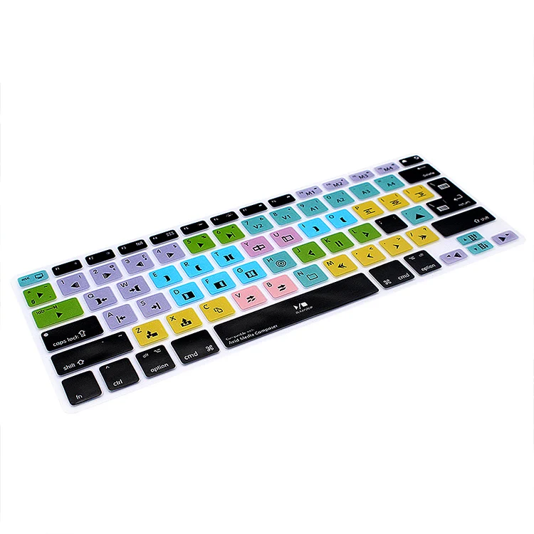 HRH Avid Media Composer сочетания клавиш силиконовый чехол для Macbook Air 13 Pro 15 с Retina ответ A1278