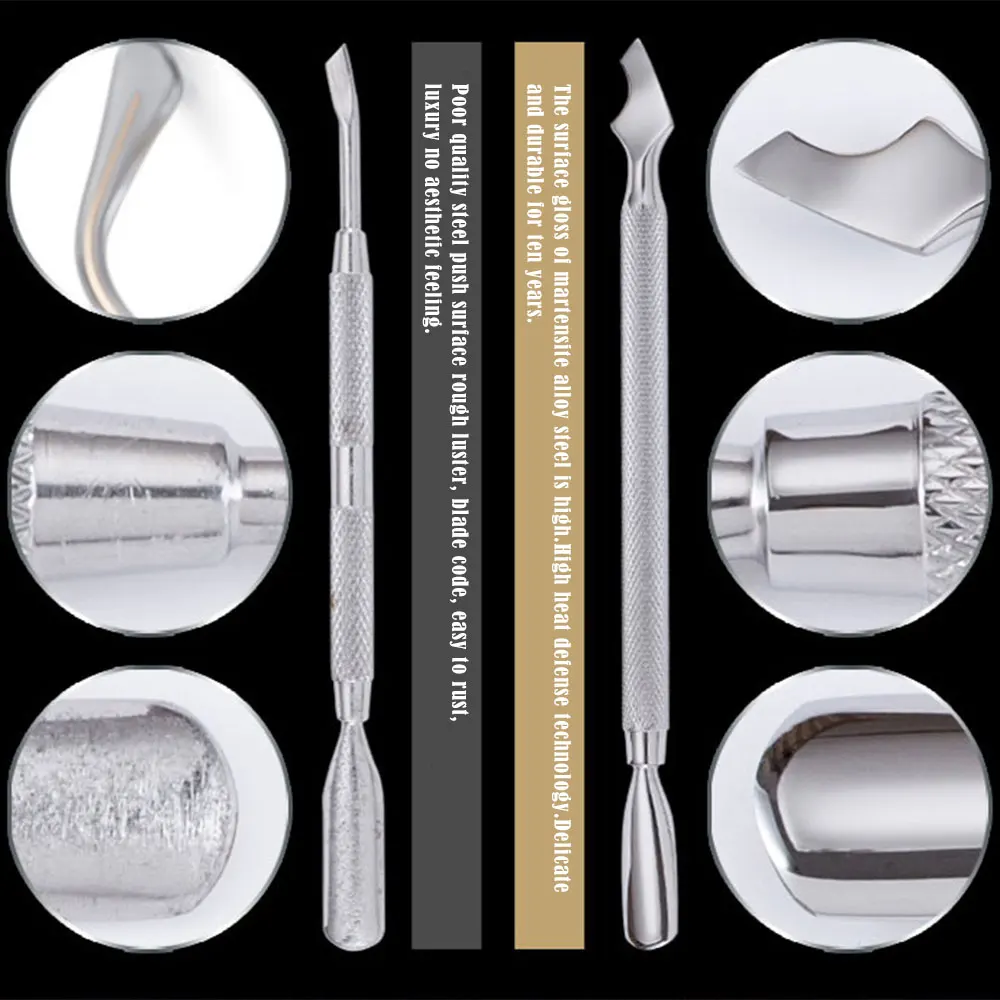 Зажим для омертвевшей кожи из нержавеющей стали резиновый зажим удаления