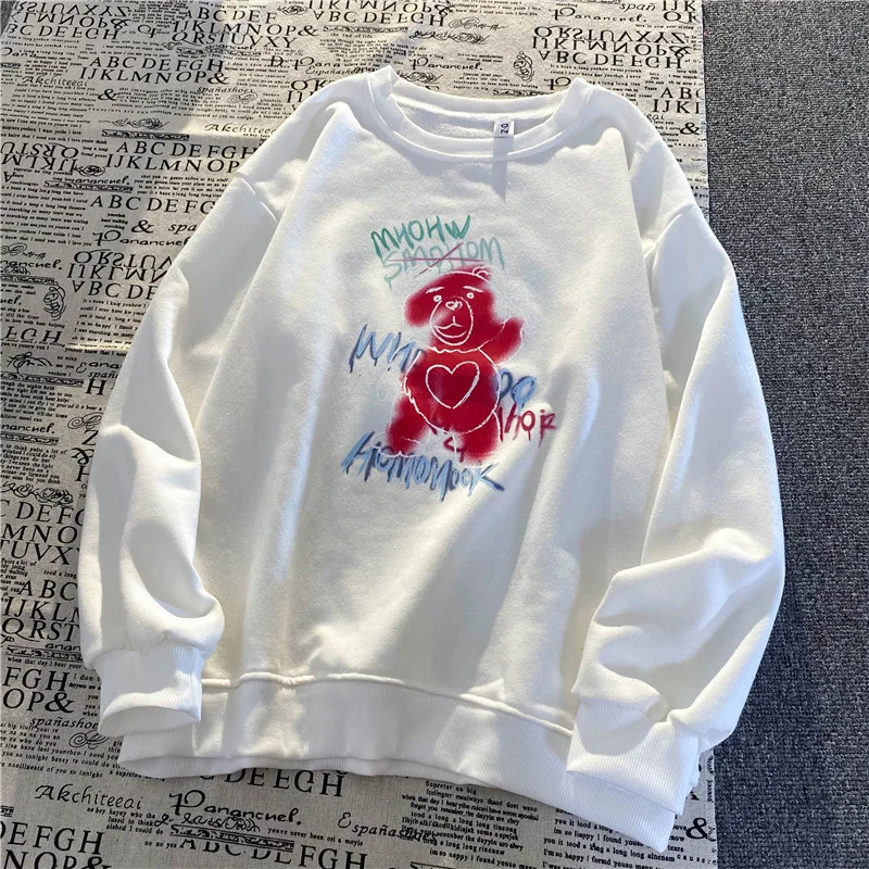 

Женский тонкий свободный свитер в Корейском стиле