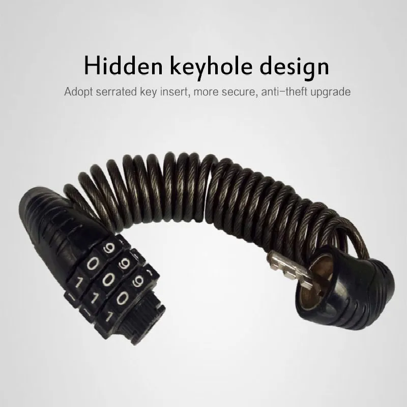 2020 Велоспорт шлем для езды на мотоцикле замок 3 цифры Комбинации кабель