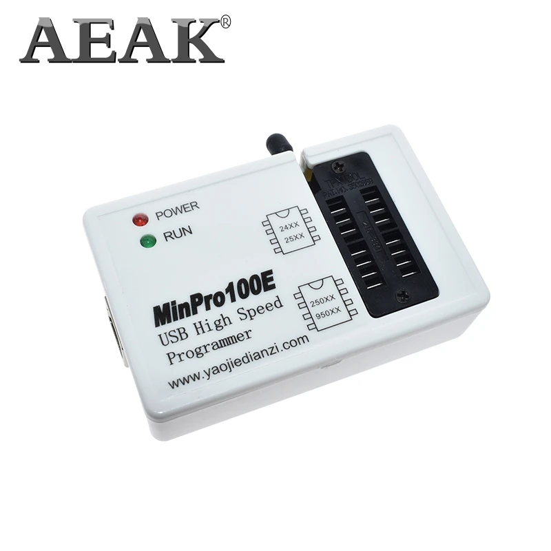 AEAK MinPro100E MinPro100G BIOS программист в FLASH SPI 24/25/95 считывание и запись USB памяти