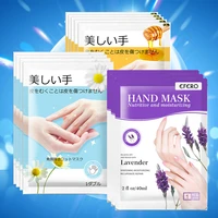 2pairs exfoliating hand masks wax peel moisturizing spa gloves whitening hand mask cream hand scrub remove dead skin hand care