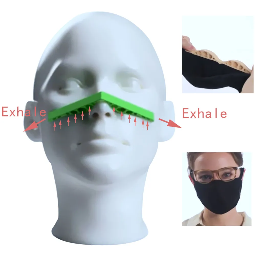 

5pcs Glasses Anti Fog Mask Nose Bridge Increases Space Breathing Smoothly For Protective Face Mask Nose Bridge mascarillas