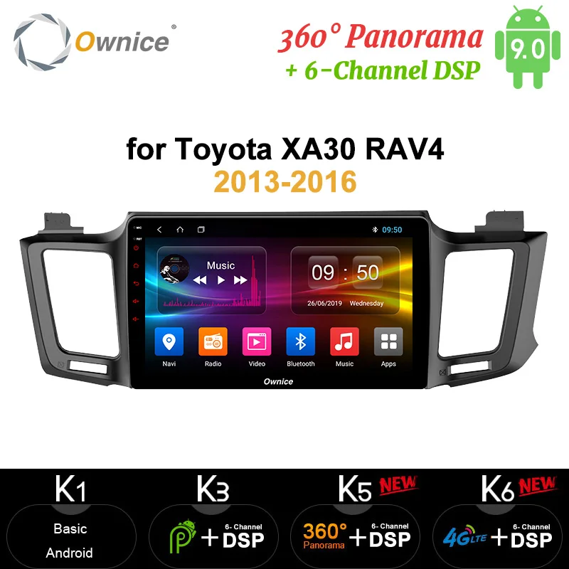 Ownice Octa Core Android10 автомобильный 2din радио плеер GPS carplay 4G LET 360 панорама DSP SPDIF для Toyota RAV4
