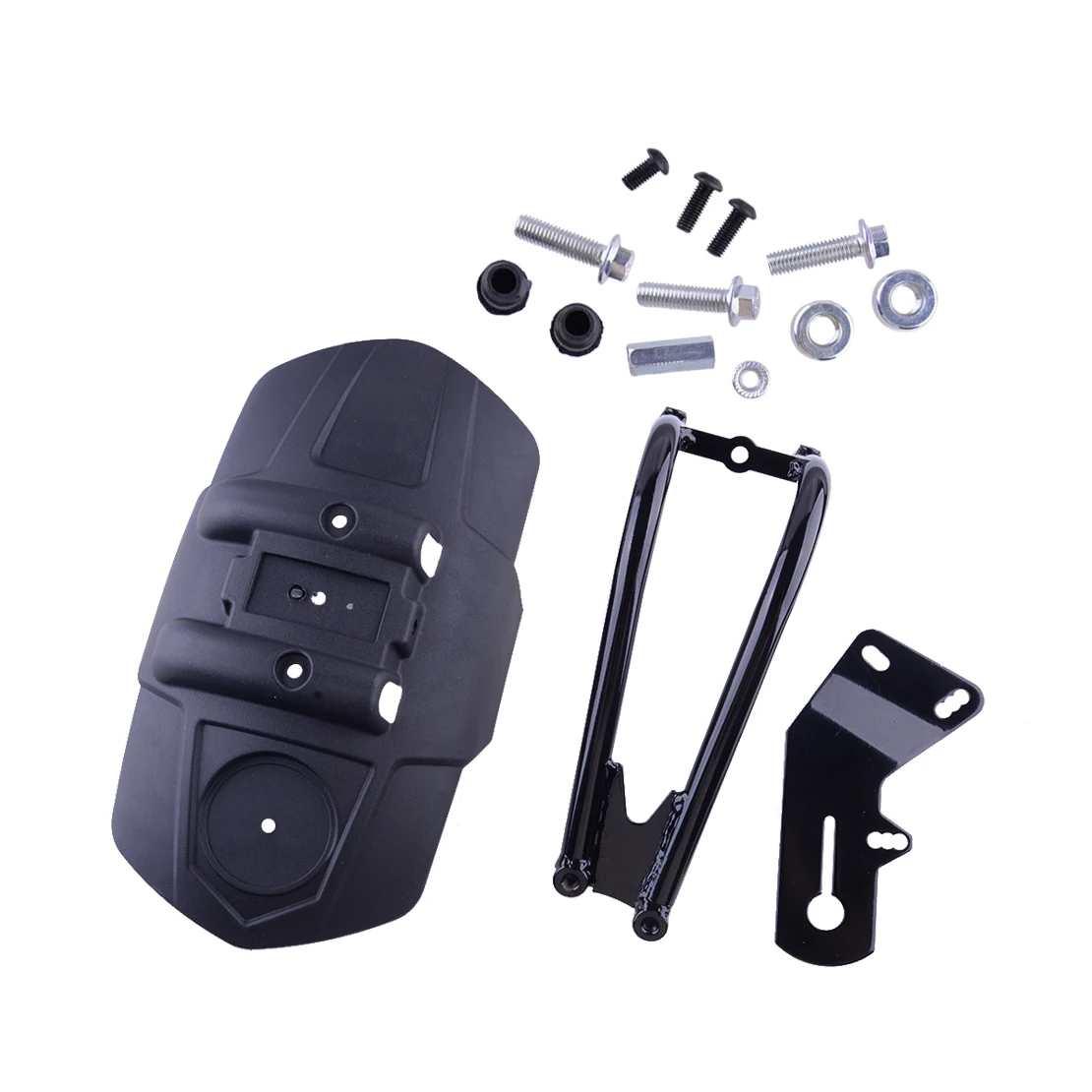 

1 Set Universal Black 18mm Motorcycles Rear Fender Mudguard Wheel Mudflap Guard Protector Cover Bracket for Universal Motorcycle