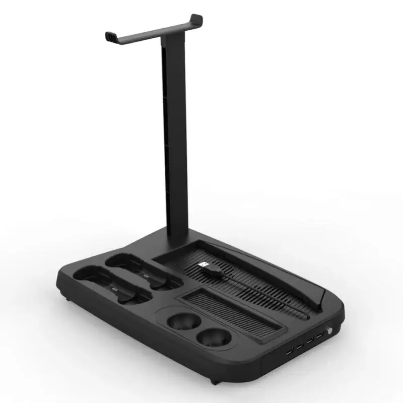 

Зарядная док-станция для контроллера PS5, Зарядная база для игрового контроллера 5, вертикальная подставка для геймпада, зарядная станция с о...
