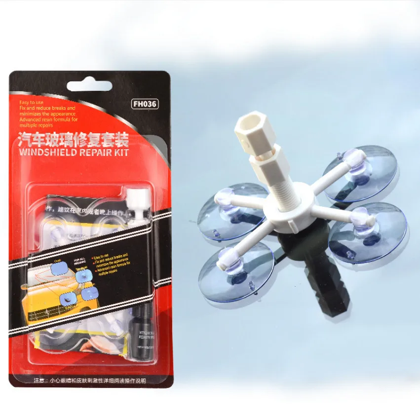 Car Styling Windshield Repair Kit Window Glass Scratch Crack Restore Tool Screen Polishing | Автомобили и мотоциклы