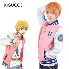 KIGUCOS Free! Карнавальный костюм Iwatobi Swin Club куртка с капюшоном и тачибана макото школьная униформа аниме хадзуки нагиса для