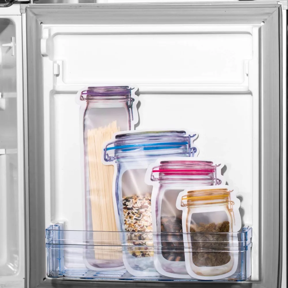 

PE Food Fresh Bag Home Kitchen Reusable 20pcs Moisture-Proof Preservation