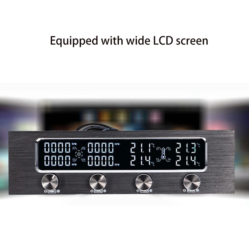 Многофункциональный 4-канальный пульт управления вентиляторами STW 20 Вт регулятор