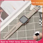 Тканый ремешок для Fitbit Versa 2, ремешок для умных часов, сменный ремешок для часов, спортивный Браслет для Fitbit Versa Lite