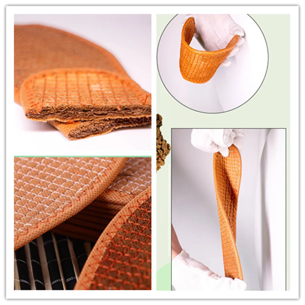 

10 Pairs Unisex Cotton Pads Wool Felt Insole Winter Warm Comfort Breathable Men And Women Sweat-absorbant Insoles