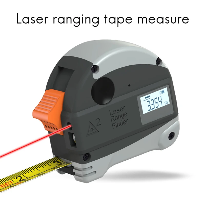

2 in 1 Electronic Ruler Digital Display Multifunction Precision Infrared Meter Distance Meter Surveyor