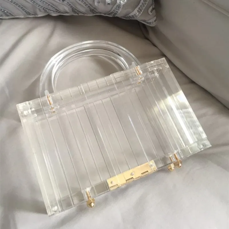 Прозрачный глянцевый клатч для влюбленных drling ежедневное использование