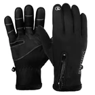 Зимние перчатки унисекс для сенсорных экранов, водонепроницаемые термальные ветрозащитные теплые спортивные перчатки для туризма, лыжного спорта, велоспорта