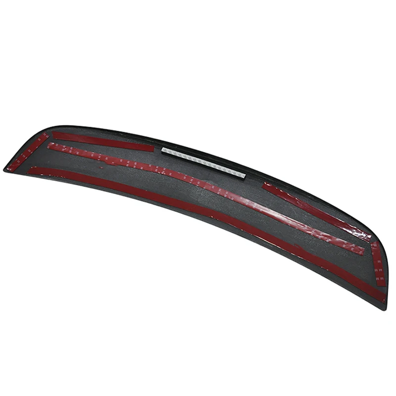 Глянцевый черный Задний спойлер из 100% натурального углеродного волокна крыло