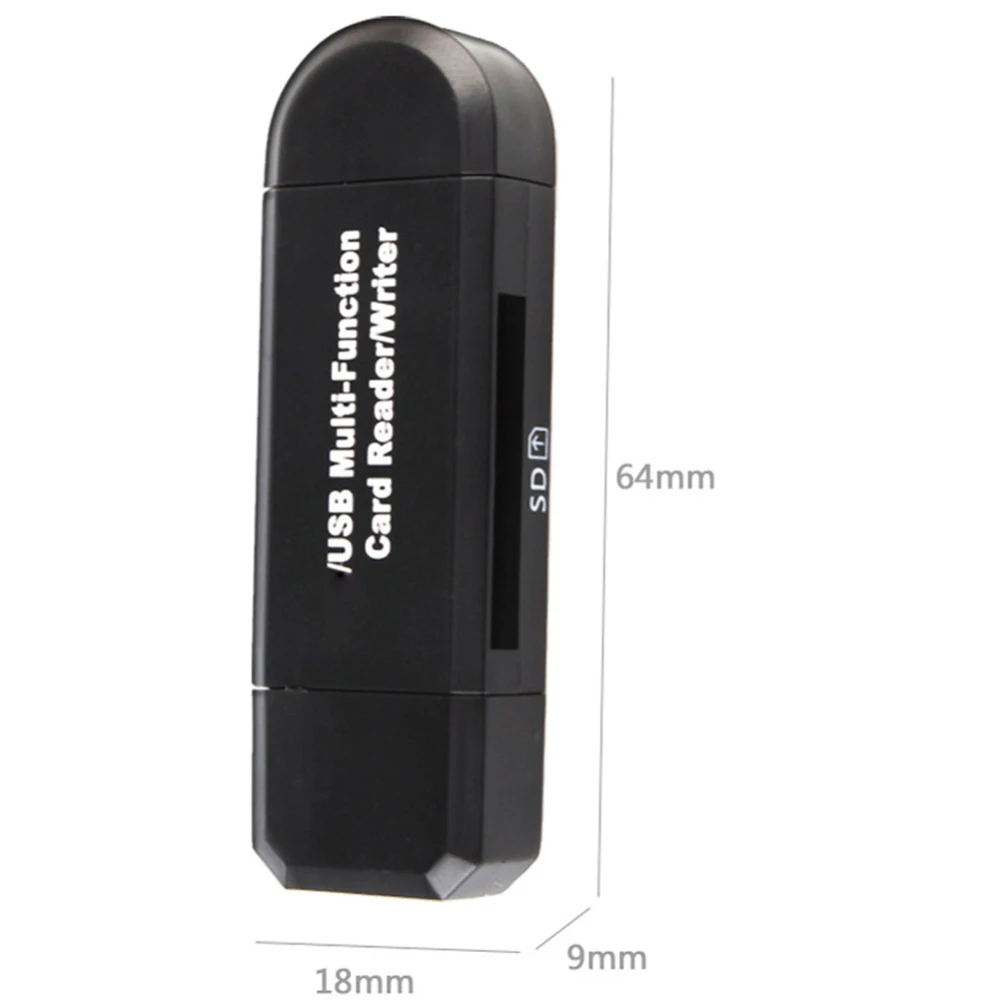 Все в одном памяти считыватель карт OTG Micro SD/SDXC TF Card Reader устройство чтения USB 2 0