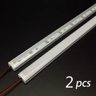 2 шт., двухрядные светодиодные полосы 0,3, 5050, 5630, 12 В, 7020 м, 12 мм