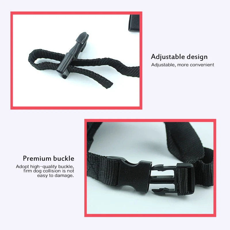 1 шт. Регулируемый Анти-укуса анти-лай против случайного приема намордник для