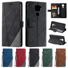 Кожаный чехол с откидной крышкой для Xiaomi Redmi Note 9