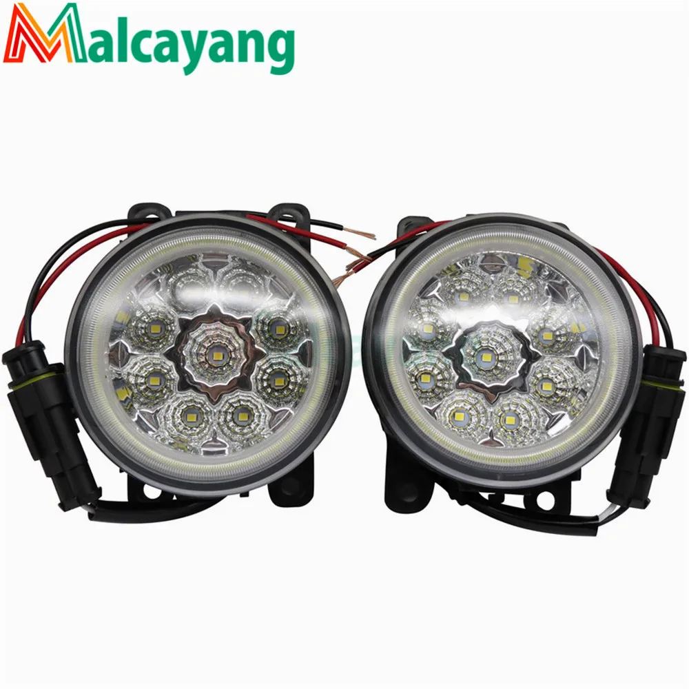 Противотуманный светильник Angel Eyes левый и правый для Ford Falcon 2005 2008 (Австралия) 90 мм