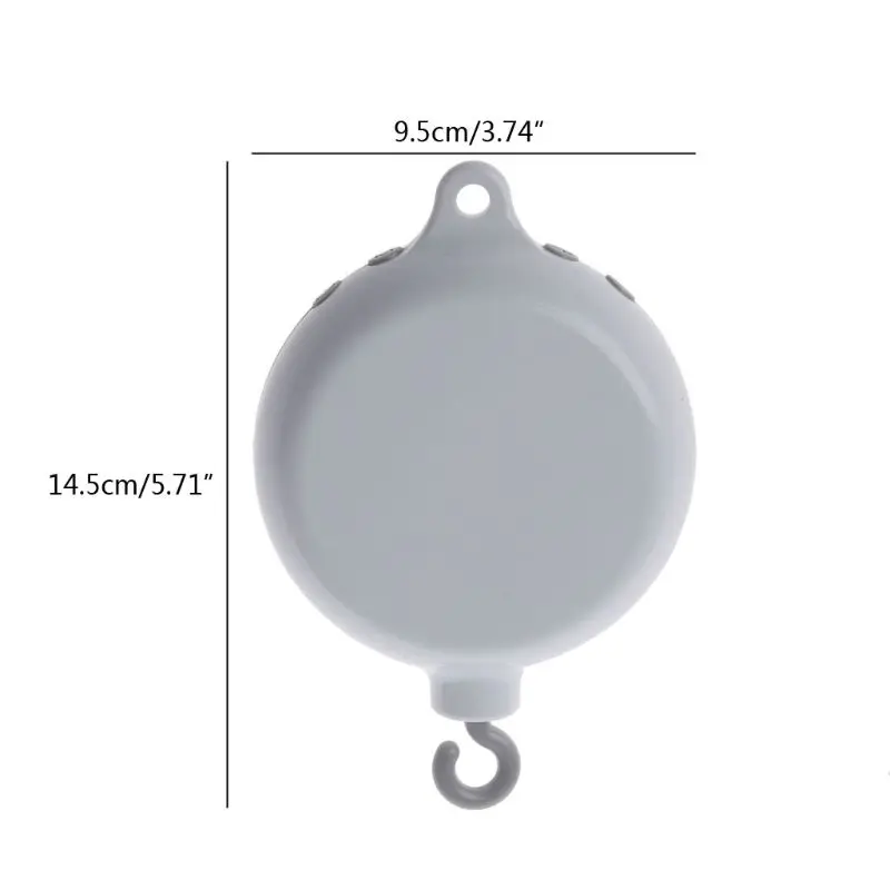 

Baby Mobile Crib Bed Bell Toy Support TF Card Music Box with Remote Control