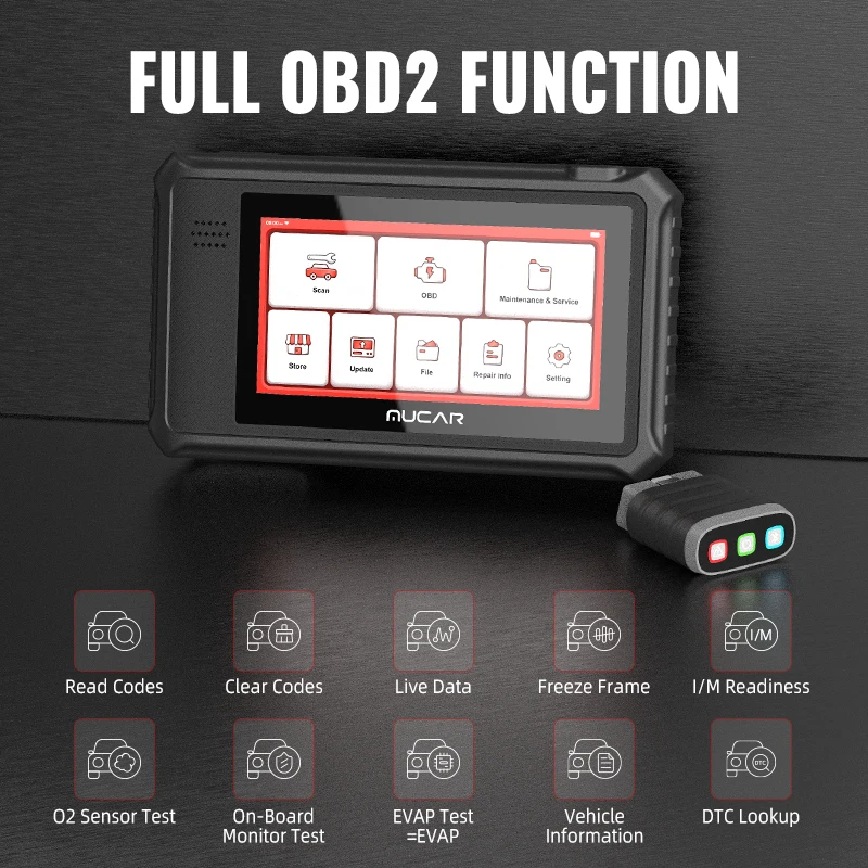 Диагностический сканер MUCAR VO6 OBD2 инструмент для диагностики автомобиля