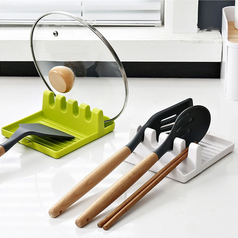 

Kitchen Accessories Spoon Rest Fork Shelf Spoon Spoon Holder Kitchen Storage Organizer Utensil Rest for Convenience Cooking Tool