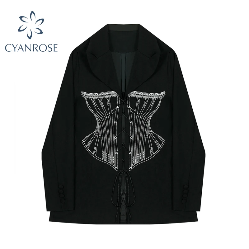 Модный новый шикарный дизайнерский Женский костюм пальто 2021 Осень корейский