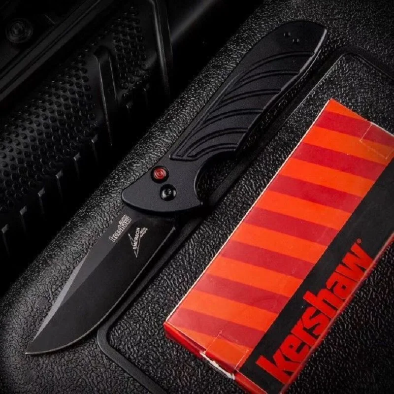 

Kershaw 7800 Stone Wash 154 Powder Stainless Steel Aluminum Alloy Handle High Hardness Folding Tactics Rescue EDC Jungle Knife