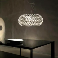 modern foscarini caboche ball pendant lamp led ceiling lights chandelier hanging lamp kitchen fixtures living room luminaire