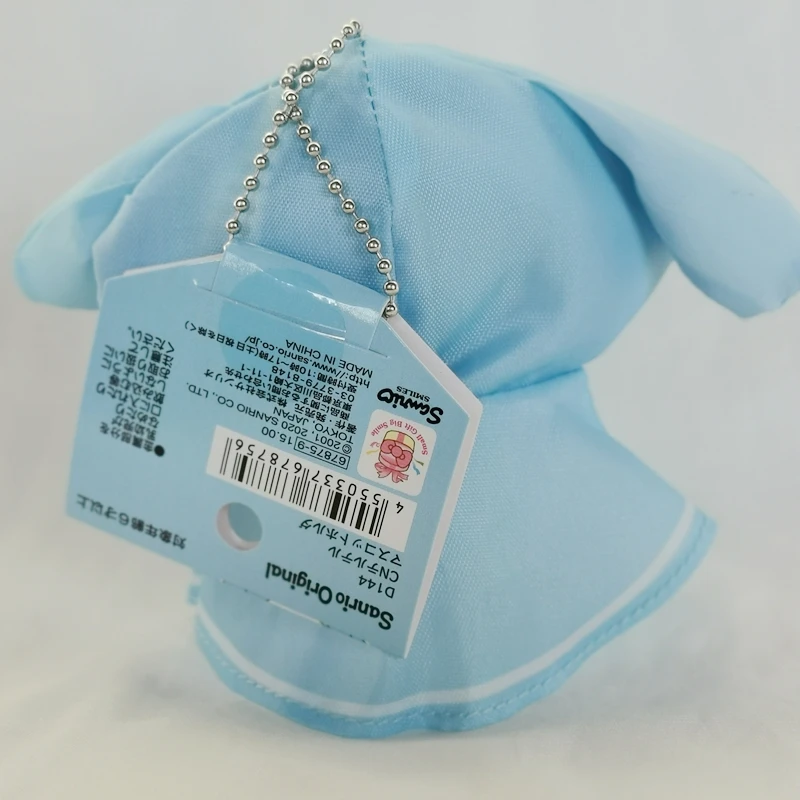 

Cute 10CM Raincoat Cinnamoroll KUROMI My Melody Plush Toys Stuffed Anime Soft doll Kids Action figure Birthday Gift