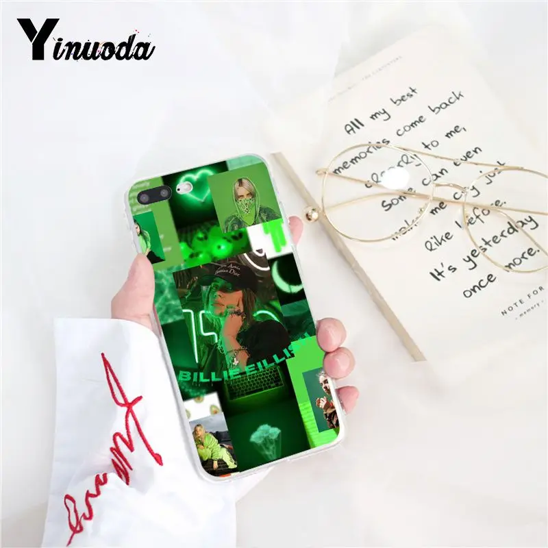 A5 Yinuoda Billie Eilish Красочный милый чехол для телефона iPhone 8 7 6 6S 5 5S SE XR X XS 11 Pro MAX - Цвет: A5