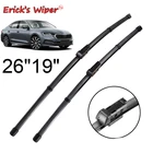 Щетки стеклоочистителя Erick's LHD для Skoda Octavia A8, 2019, 2020, 2021, лобовое стекло, переднее стекло 26 