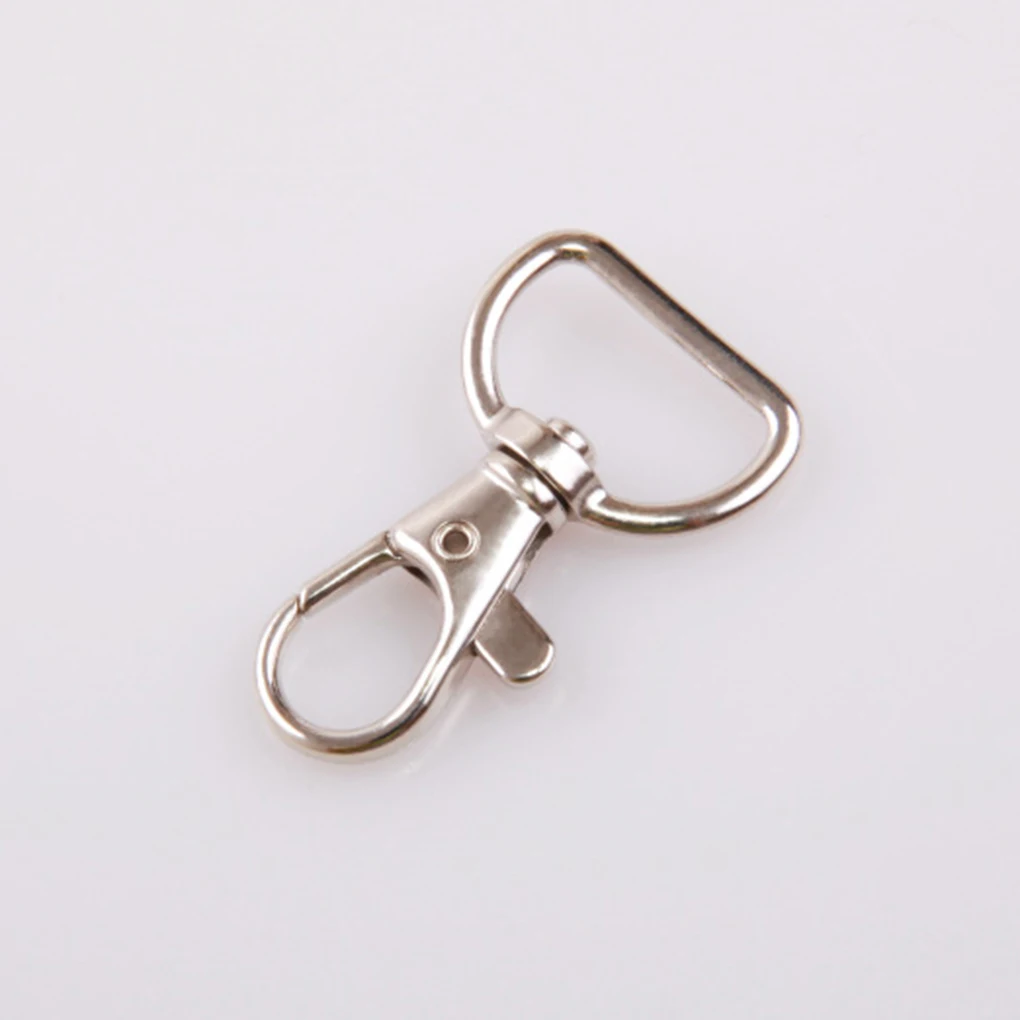 Металлический карабин с D образным кольцом 25 шт.|Пряжки и крючки| |