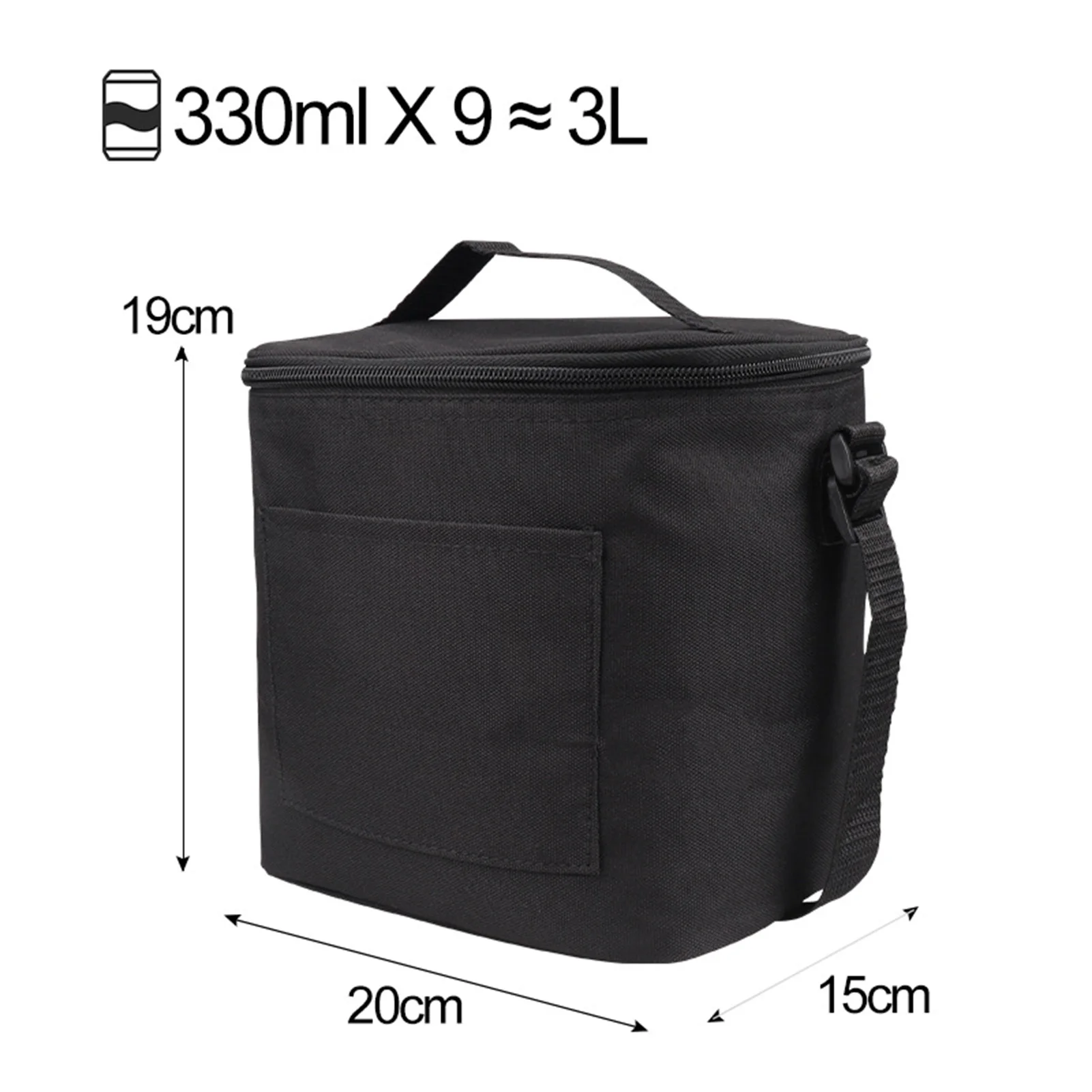 

Portable Lunch Bag New Thermal Insulated Lunch Box Tote Cooler Handbag Bento Pouch Dinner Container Camping Food Storage Bags
