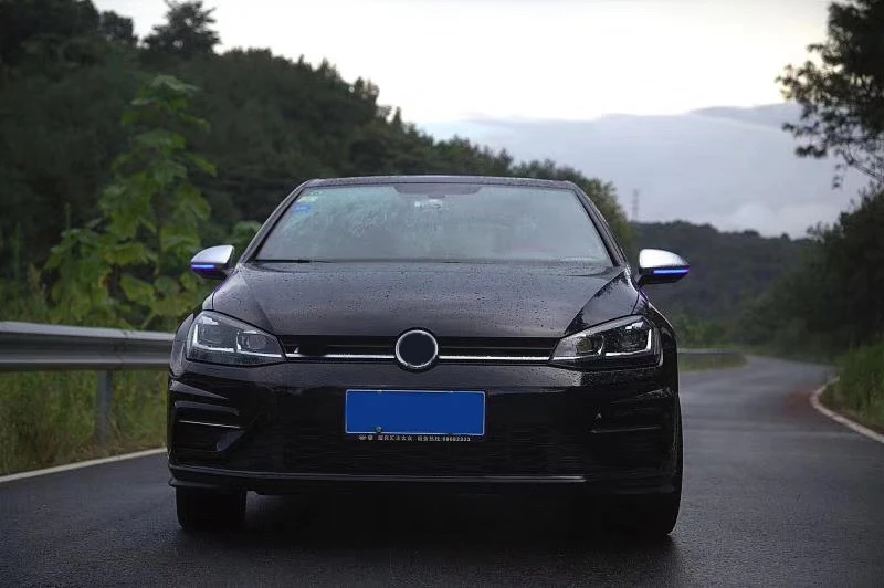 Для V W Golf 7 GTI7 MK7 R MK7.5 TouranL Светодиодный Боковой светильник с динамическим