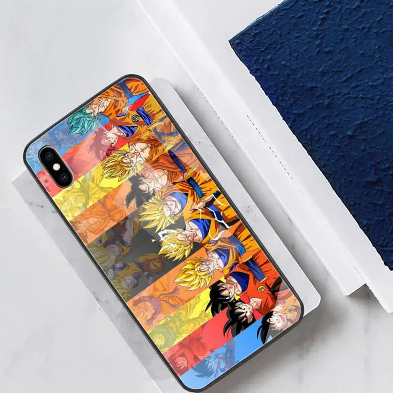 

Dragon Es Ball Es Phone Case Glass Wholesale For Iphone X XS XR 12 Mini 6s 7 8 PLUS 11 12 Pro Max XR Back Cover Case