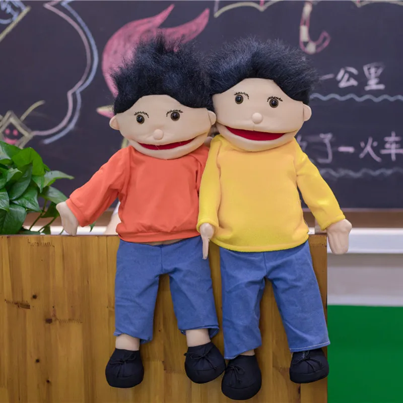 60 см Милая мультяшная ручная кукла имитация куклы детские подарки забавная