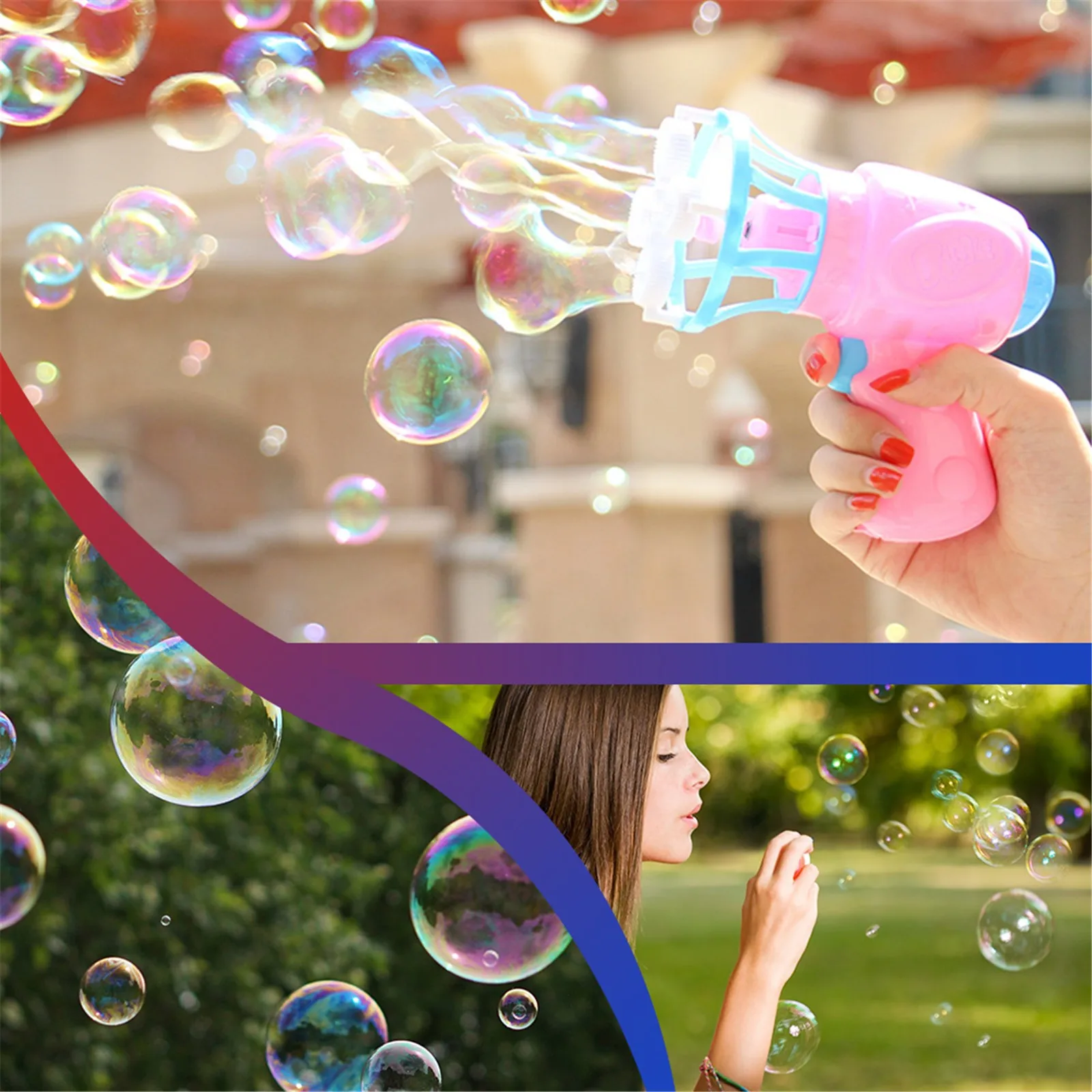 

2021 toys for children Children's Bubble Machine Toy Color Bubble Filling Liquid To Blow 60/100ML zabawki dla dzieci