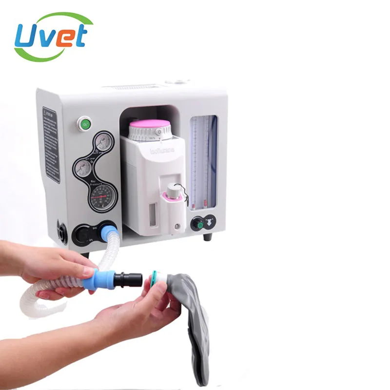 Uvet Veterinary Portable Anesthesia Machine stable and reliability adjustable easily for Veterinary equipment