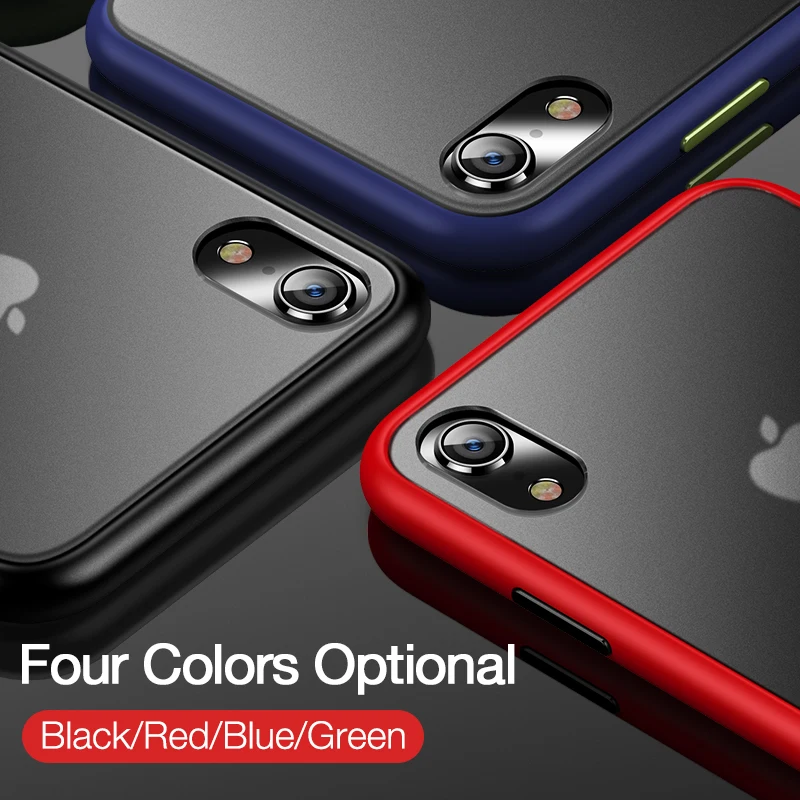 CAFELE 2019 newest color clashing case for iphone Xr silicon+PC translucent |