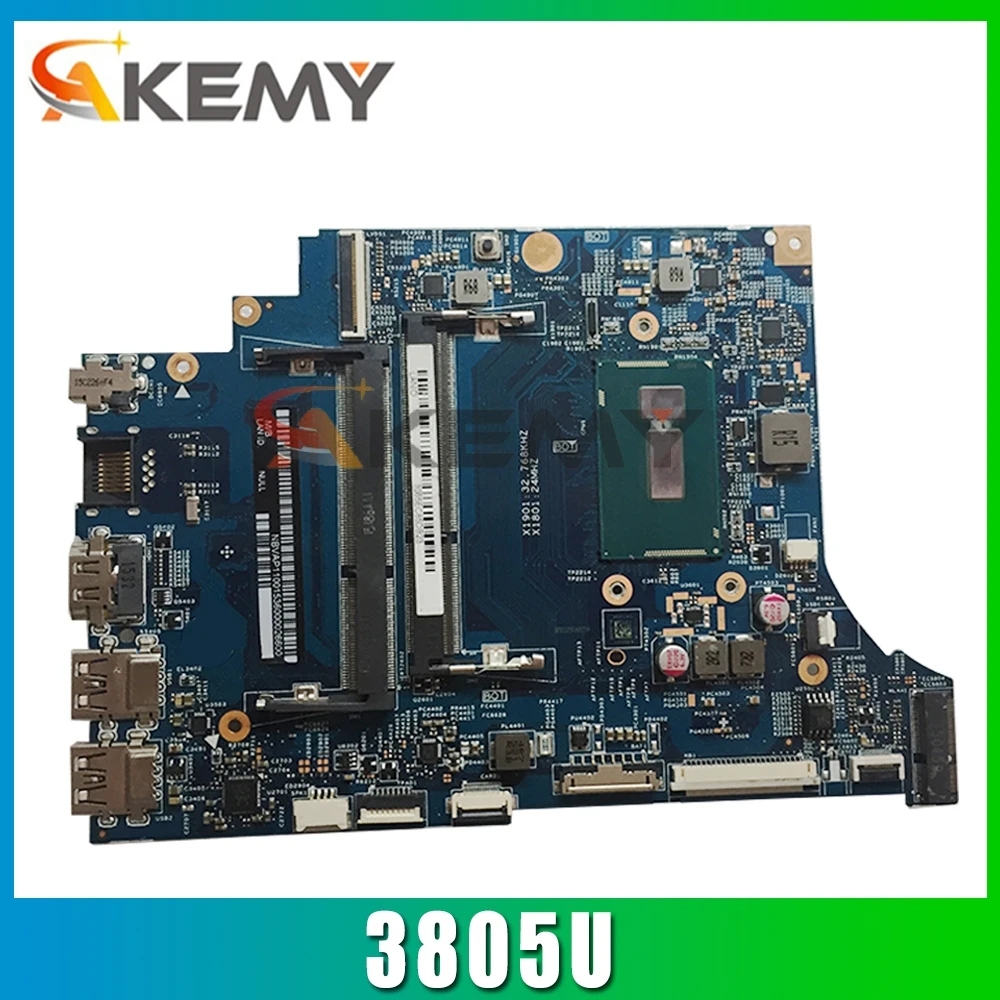 

Akemy laptop Motherboard For ACER Aspire V3-331 Pentium 3805U Mainboard 13334-1 SR210 DDR3