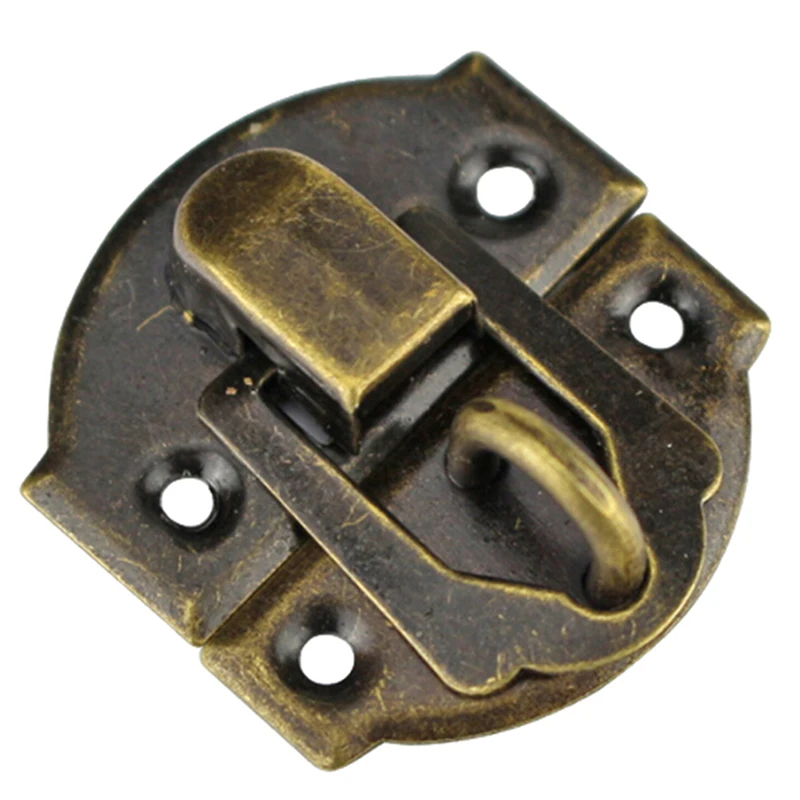 10 шт. антикварные защелки с железным замком для ювелирных изделий нагрудная