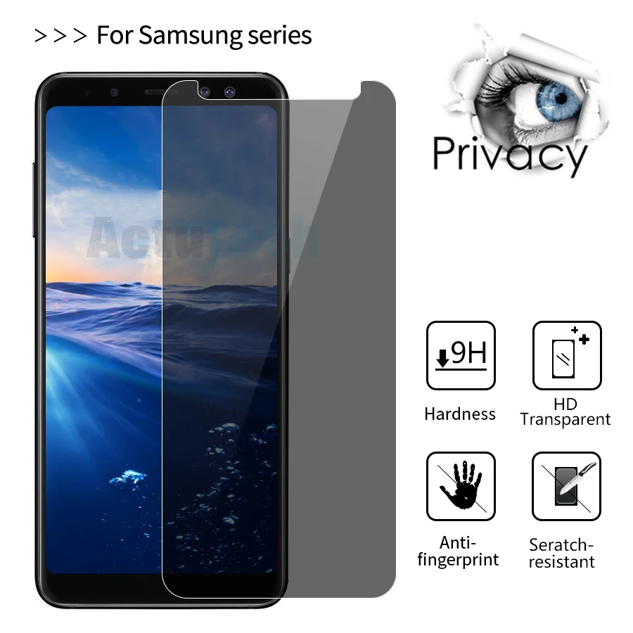 Закаленное стекло 9H для защиты экрана Samsung Galaxy J6 On6 J8 On8 J3 J5 J7 2017 защитная