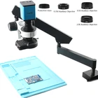 Цифровой микроскоп SONY с автофокусом, измерительная камера с 360-кратным шарнирным рычагом и подставкой, с линзой Барлоу 0,35 x 0,5x 1X 2X